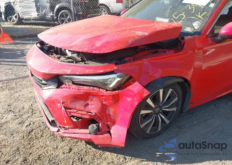 2023 Honda Civic Ex /Ex W/O Bsi из США, поврежденный, VIN 2HGFE1F70PH311067